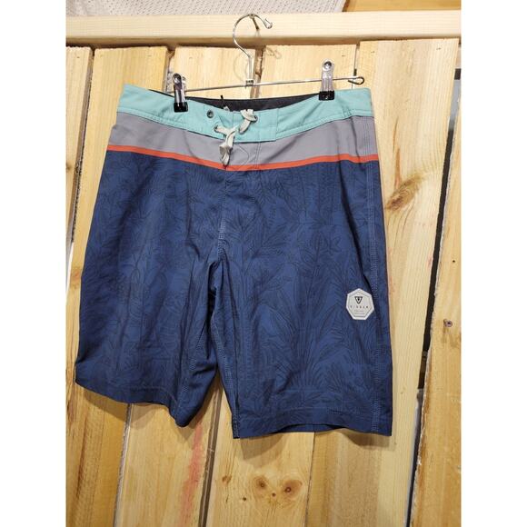 Vissala Board Shorts Mens Sz 30 Upcycle Cocotex Poly Stretch - Picture 5 of 13